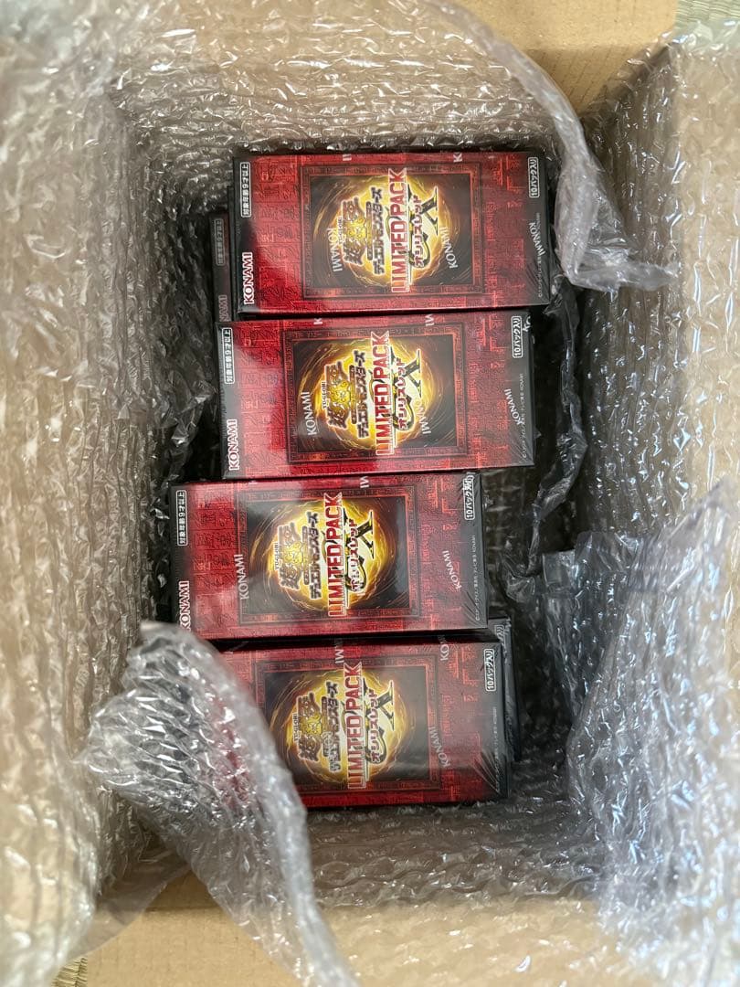 カートン(12box)遊戯王OCGリミテッドパック　オシリスレッド　シュリンク有