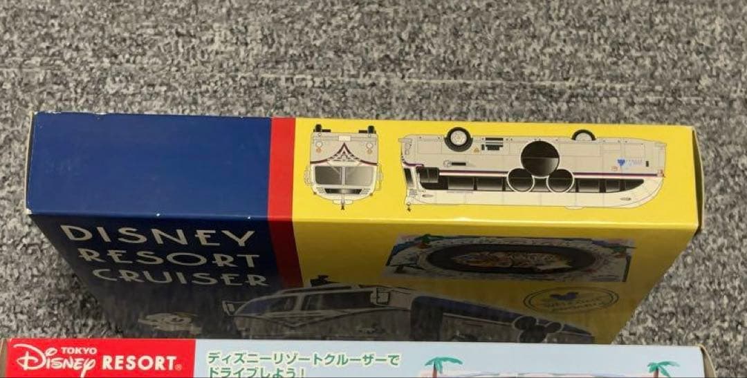 【新品未使用品】ディズニーリゾートクルーザープレイセット　モータートミカ 1代目