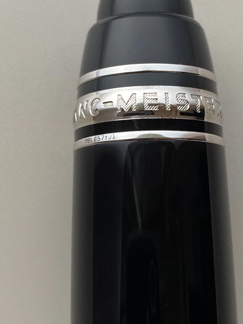 廃盤 モンブラン M169P レオナルド スケッチペン プラチナｘブラック