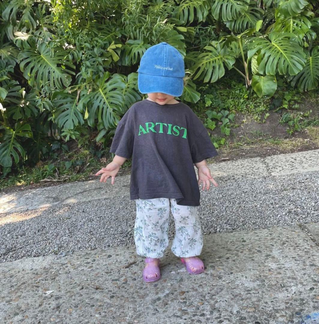 トップス ziggy zaza artist tee bright green bebe