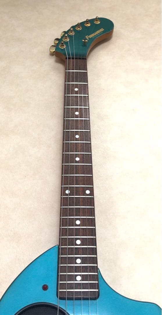 最終値下！【美品】ZO-3 芸達者 ターコイズ アンプ内蔵ミニギター