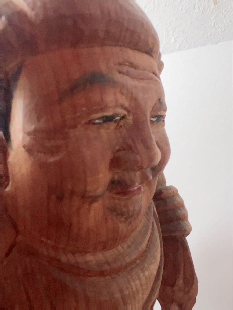 木製 福の神 彫刻