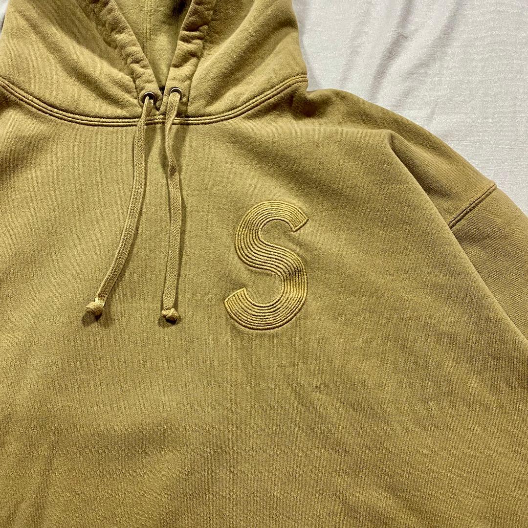【未使用品タグ付】Supreme パーカー Sロゴ オーバーダイド 23SS