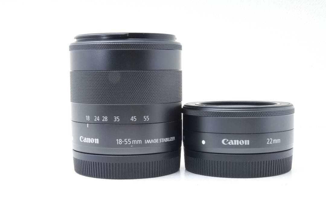 Canon EOS Mミラーレス一眼ダブルレンズキット　レッド【美品】