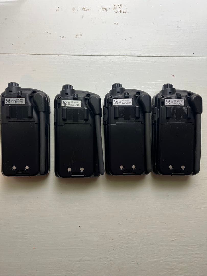 KENWOOD UBZ-LP20 トランシーバー 4台セット