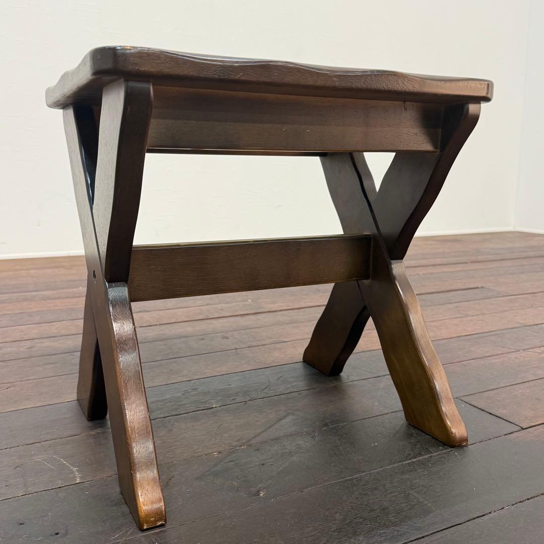 H21K3d karimoku RUSTIC ルスティック 木製 スツール