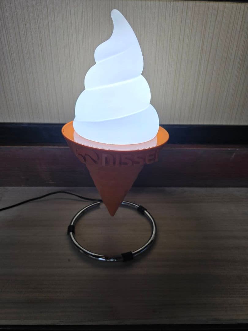 NISSEI 日世の ソフトクリームライト ミニライト 電飾看板 照明