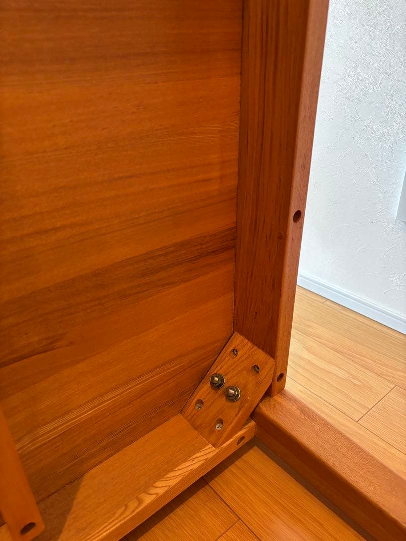 【無印良品】天然木　タモ材　ダイニングテーブル　美品