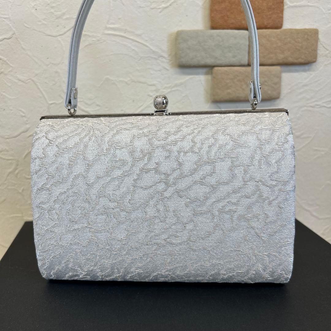 シルバー バッグと草履 セット、成人式