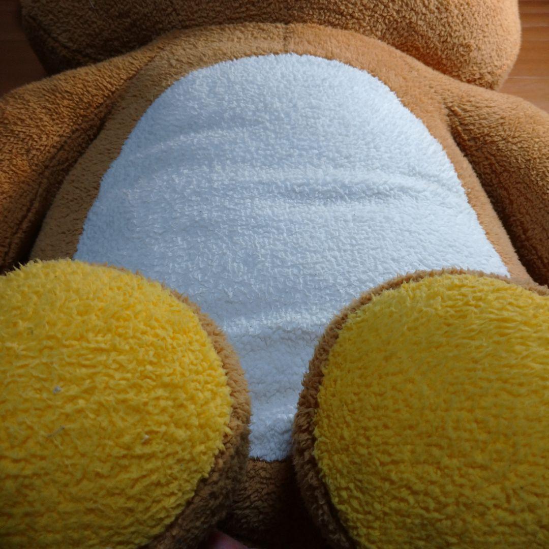 リラックマ 特大　ぬいぐるみ キイロイトリ付き　san-x