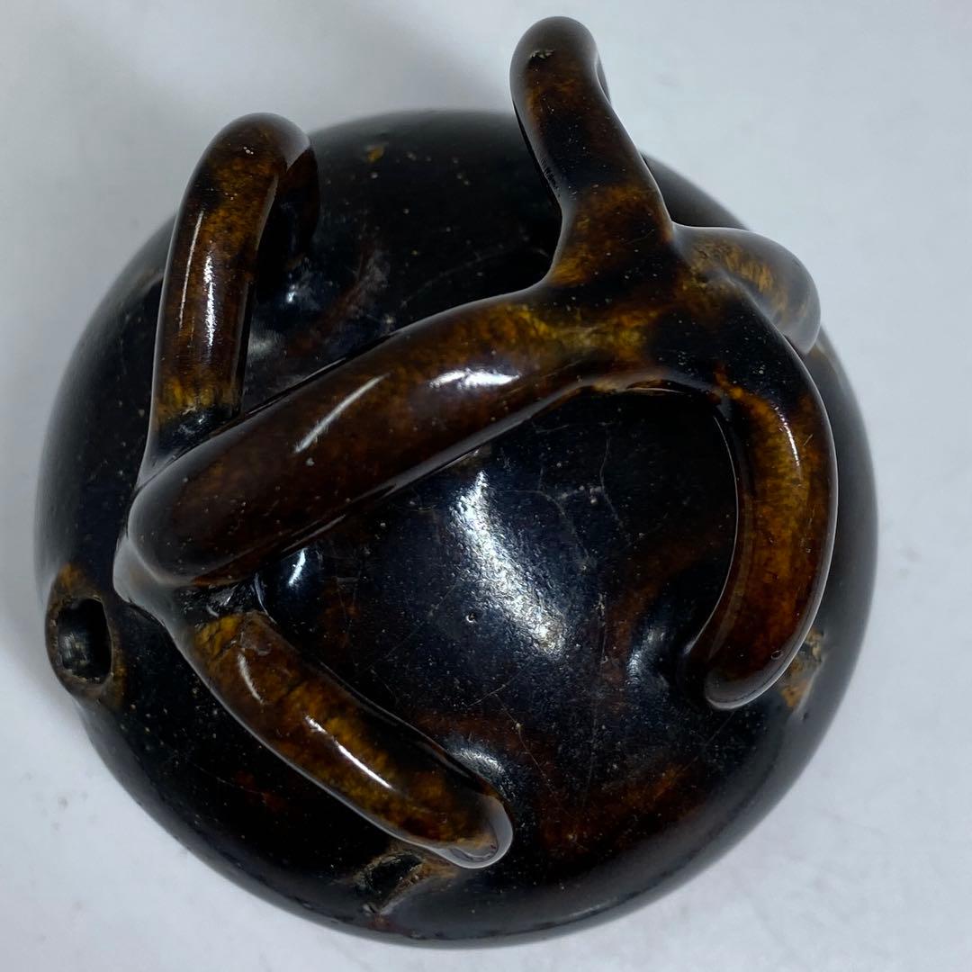 専用　中国宋時代　黒紬水滴　高さ10㎝　東な7-0329☆2F