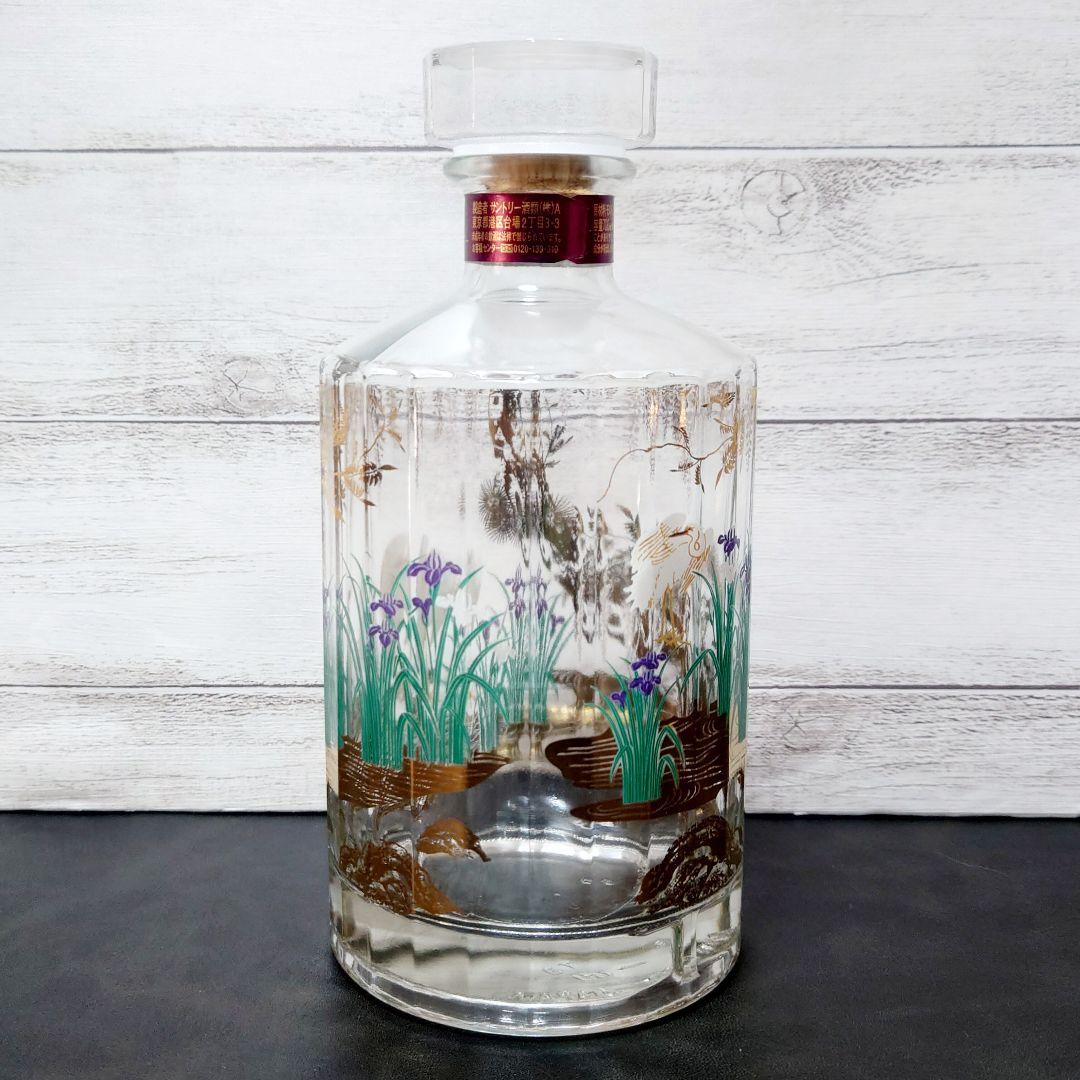 【空瓶】サントリーウィスキー 響17年 意匠ボトル 白鷺