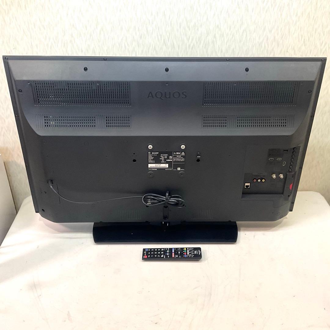 【名無しの亀】裏録対応 美品フルHD40型シャープLED液晶テレビアクオス