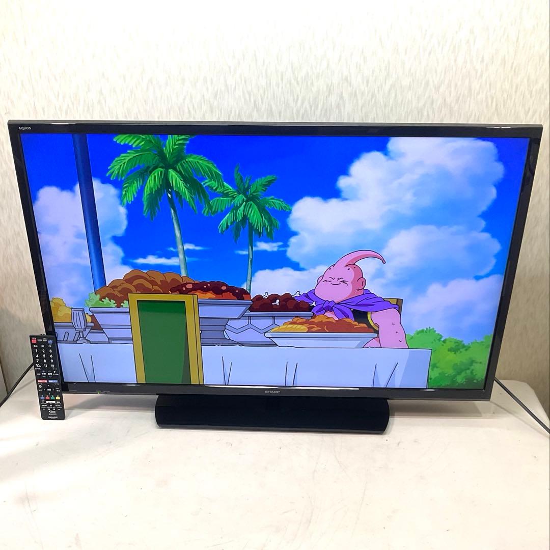 【名無しの亀】裏録対応 美品フルHD40型シャープLED液晶テレビアクオス