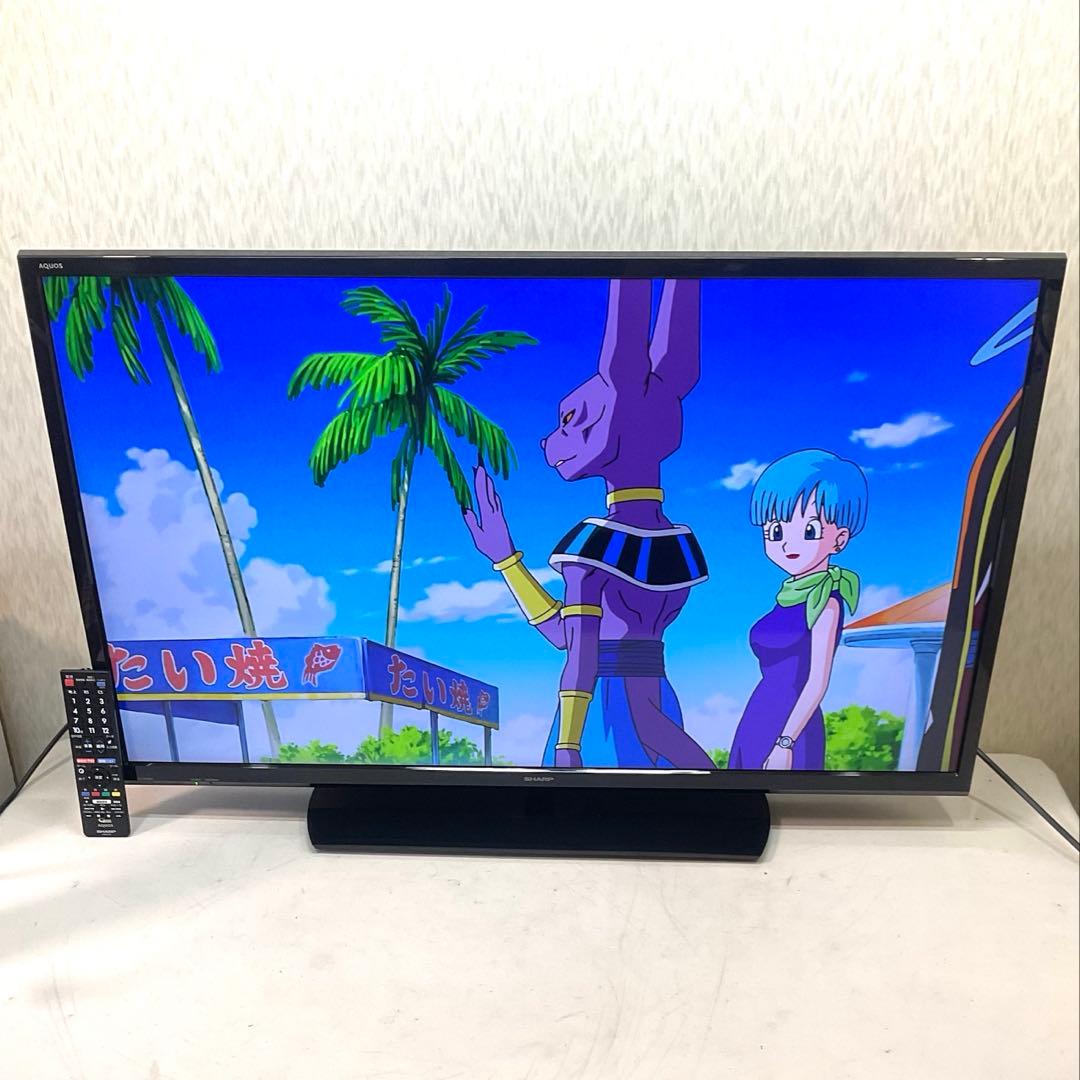 【名無しの亀】裏録対応 美品フルHD40型シャープLED液晶テレビアクオス