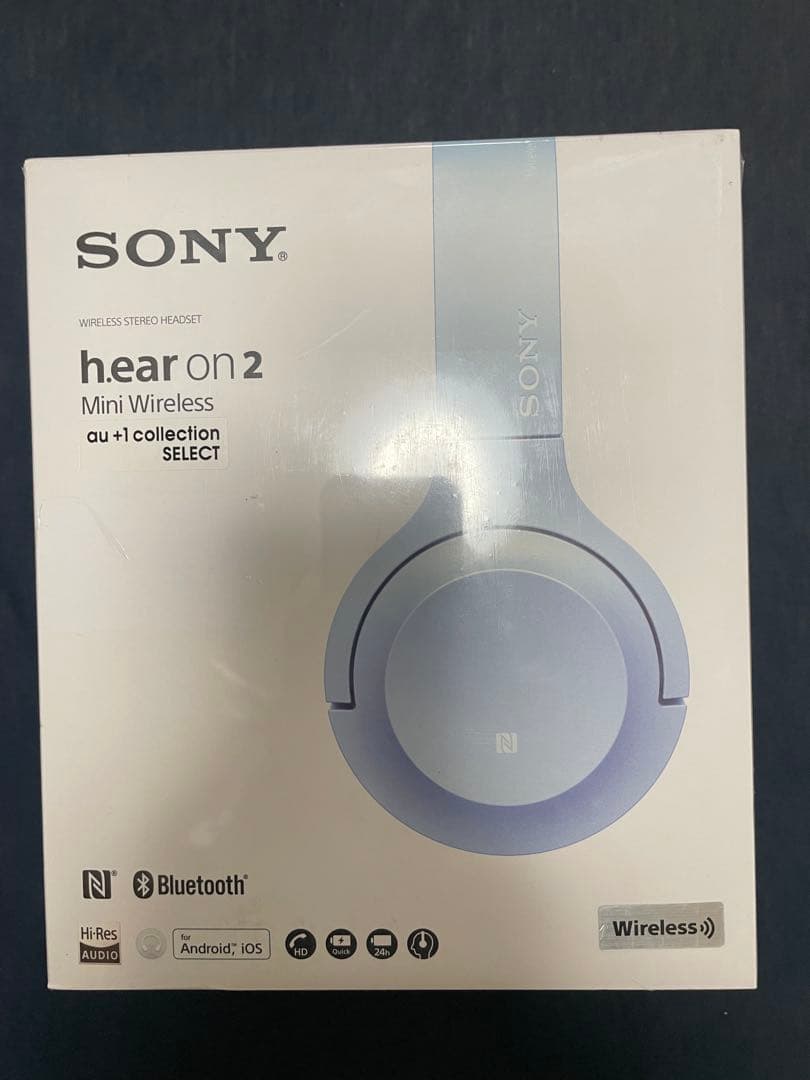 ソニー ワイヤレスヘッドホン WH-H800 ペールゴールド