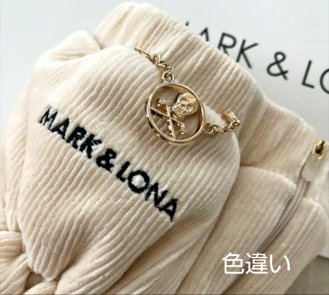 新品✦マークアンドロナ✦コーデュロイチャーム付きレッグウォーマー✦