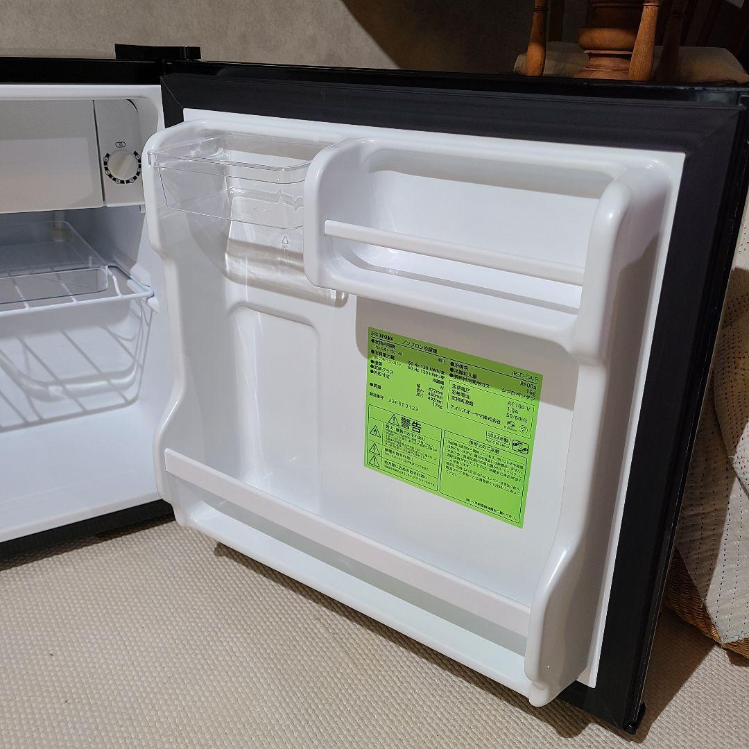 アイリスオーヤマ　ノンフロン　冷蔵庫　IRSD-5A-B　45L　2023年製