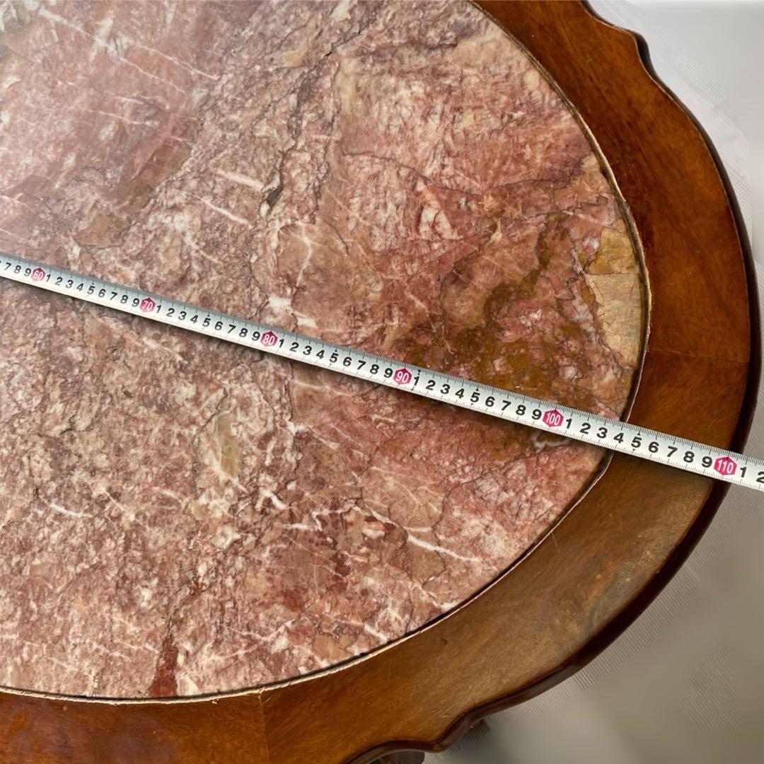 【美品】木彫り テーブル