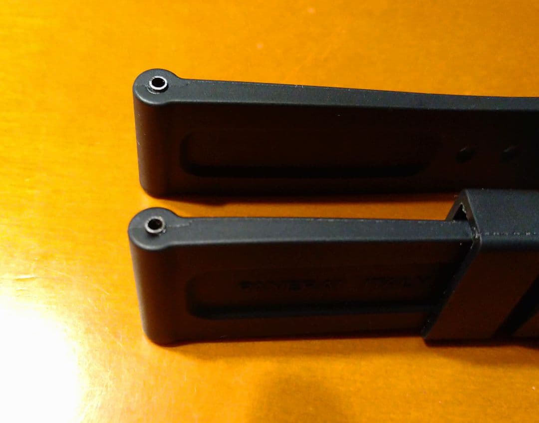 青*中様 【OFFICINE PANERAI】 44m用ラバーベルト／ブラック／