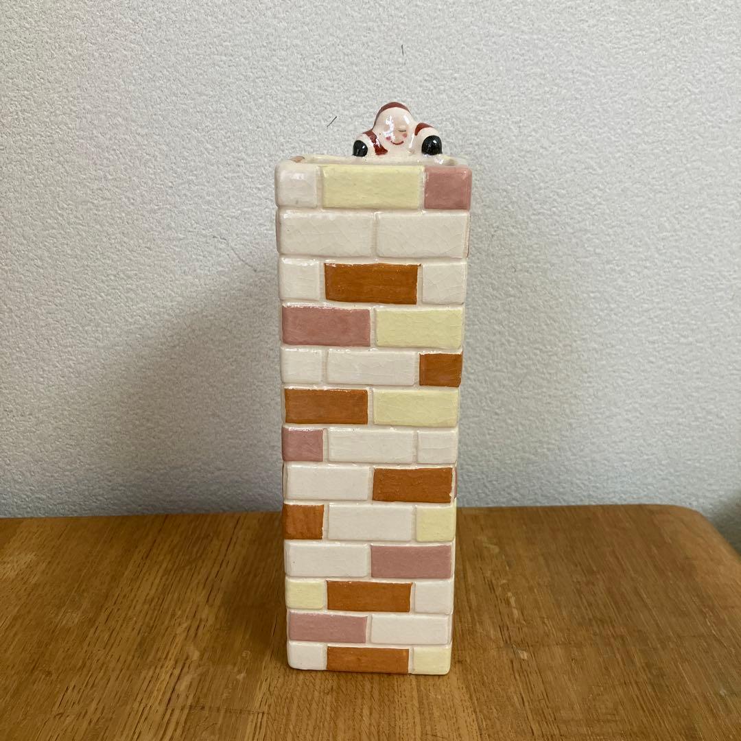 楽入　花入　サンタ　煙突サンタ