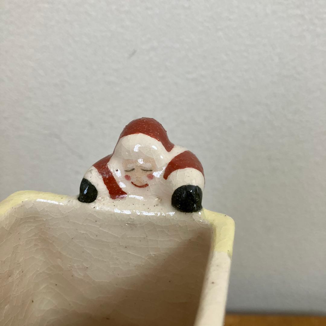 楽入　花入　サンタ　煙突サンタ
