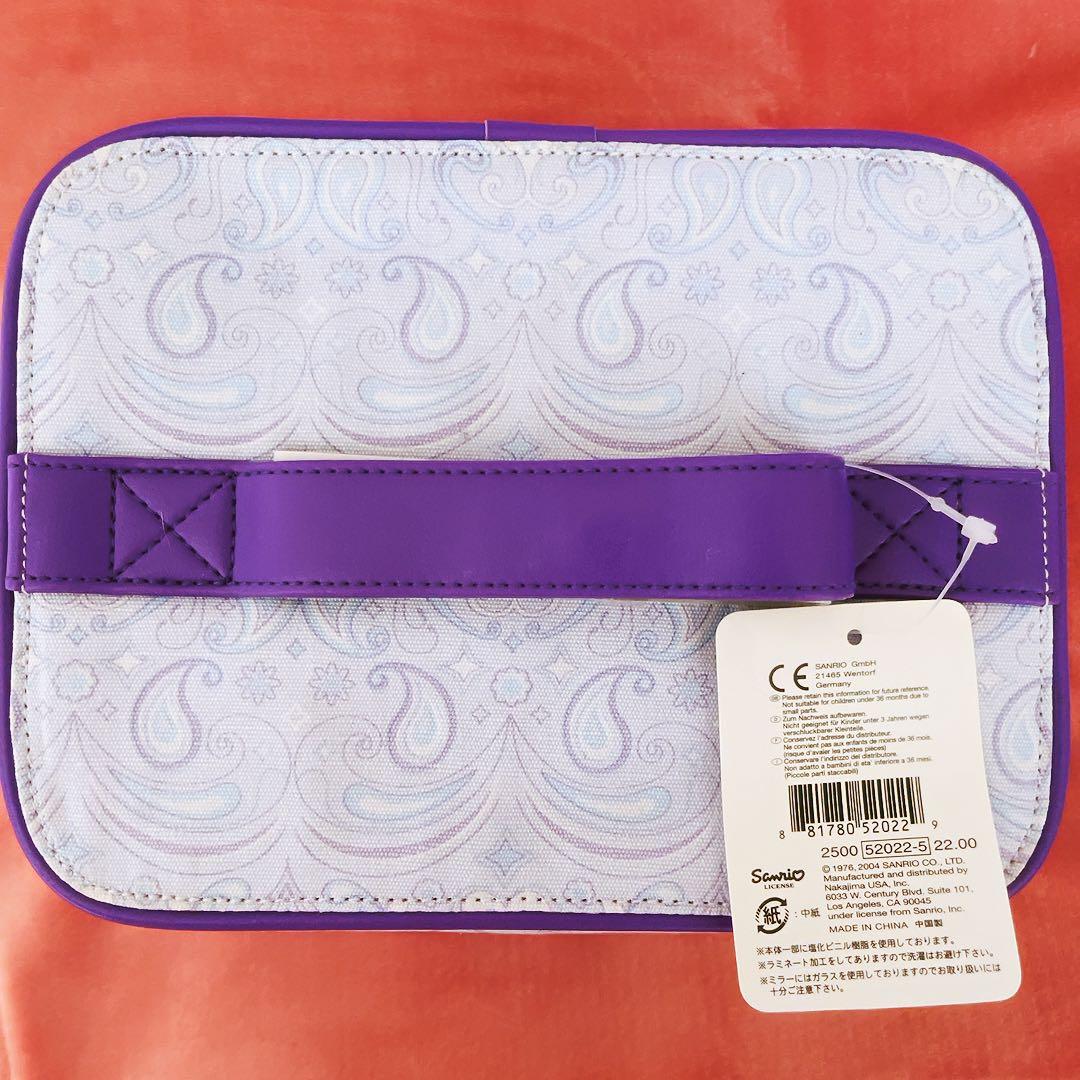 希少レア　ハローキティ　バニティケース　USA ペイズリー　2004 サンリオ