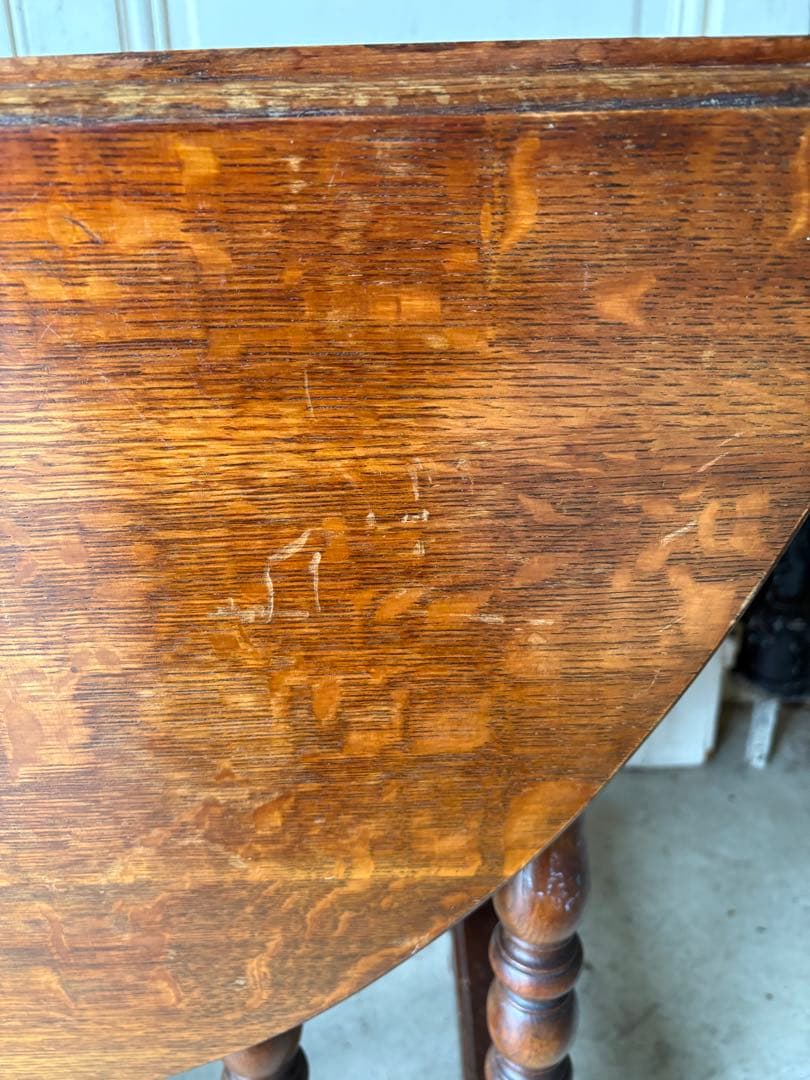 オーク　バタフライテーブル/アンティーク