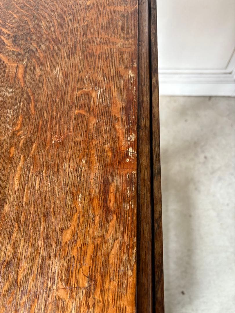 オーク　バタフライテーブル/アンティーク