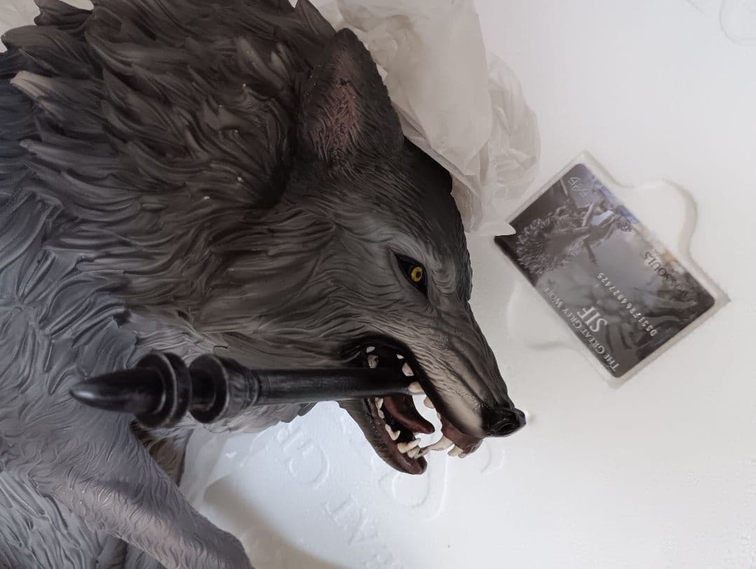 灰色の大狼シフ ダークソウル スタチュー