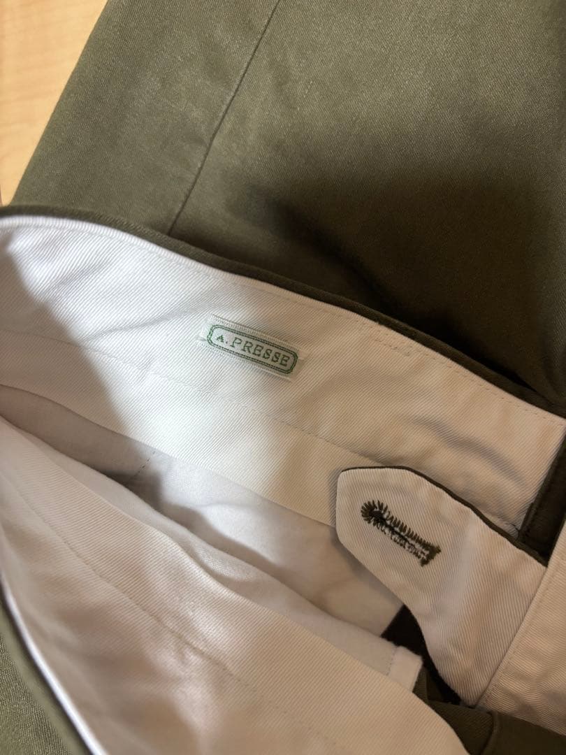 アプレッセChino Trousers (23SAP-04-15H)OLIVE