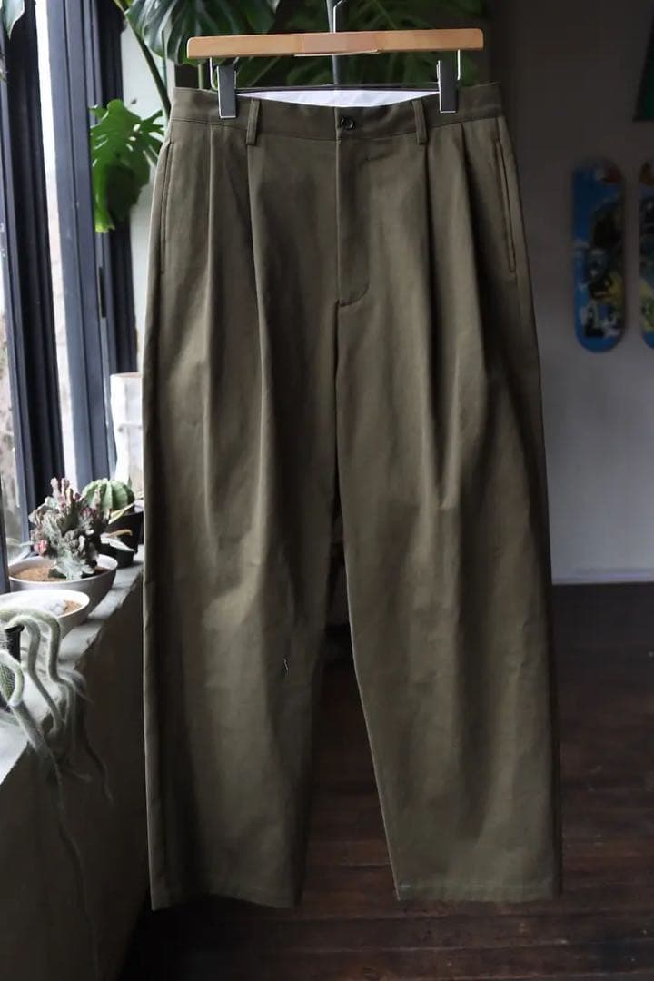 アプレッセChino Trousers (23SAP-04-15H)OLIVE
