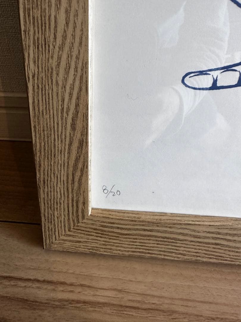 カツマタヒデユキ　シルクスクリーンポスター　エディション　サイン有