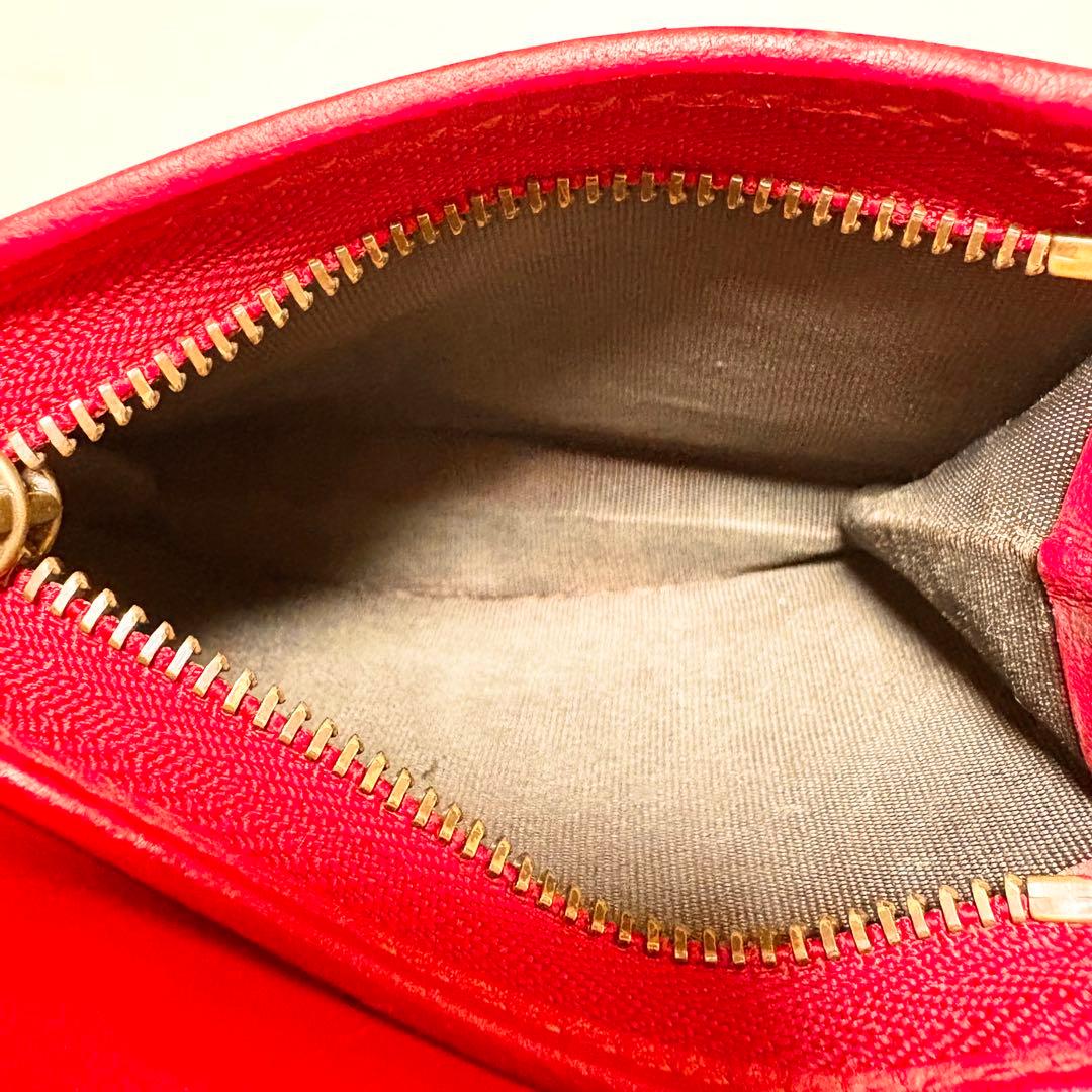 GUCCI GGスプリーム チェリー ウォレット〔二つ折財布〕