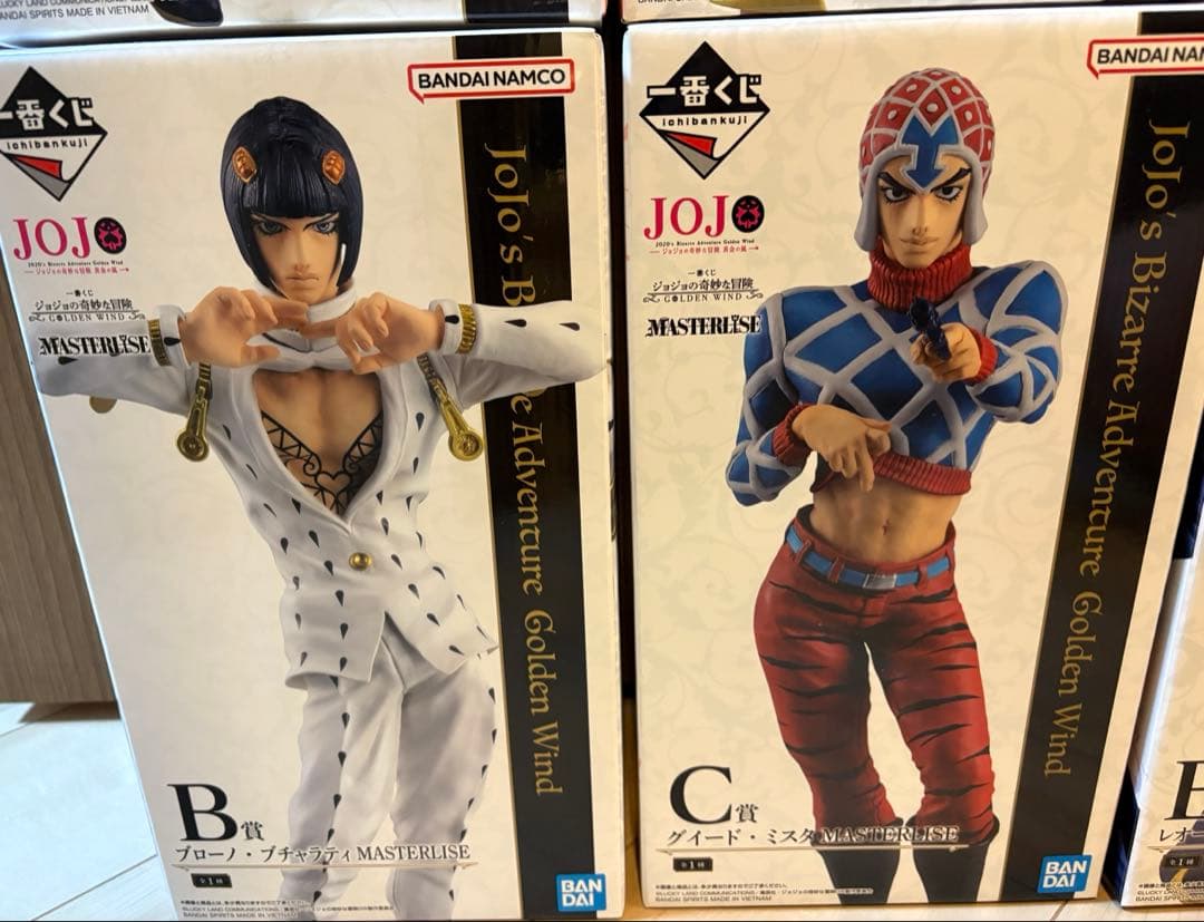 一番くじ ジョジョの奇妙な冒険 GOLDEN WIND A〜F賞セット おまけ