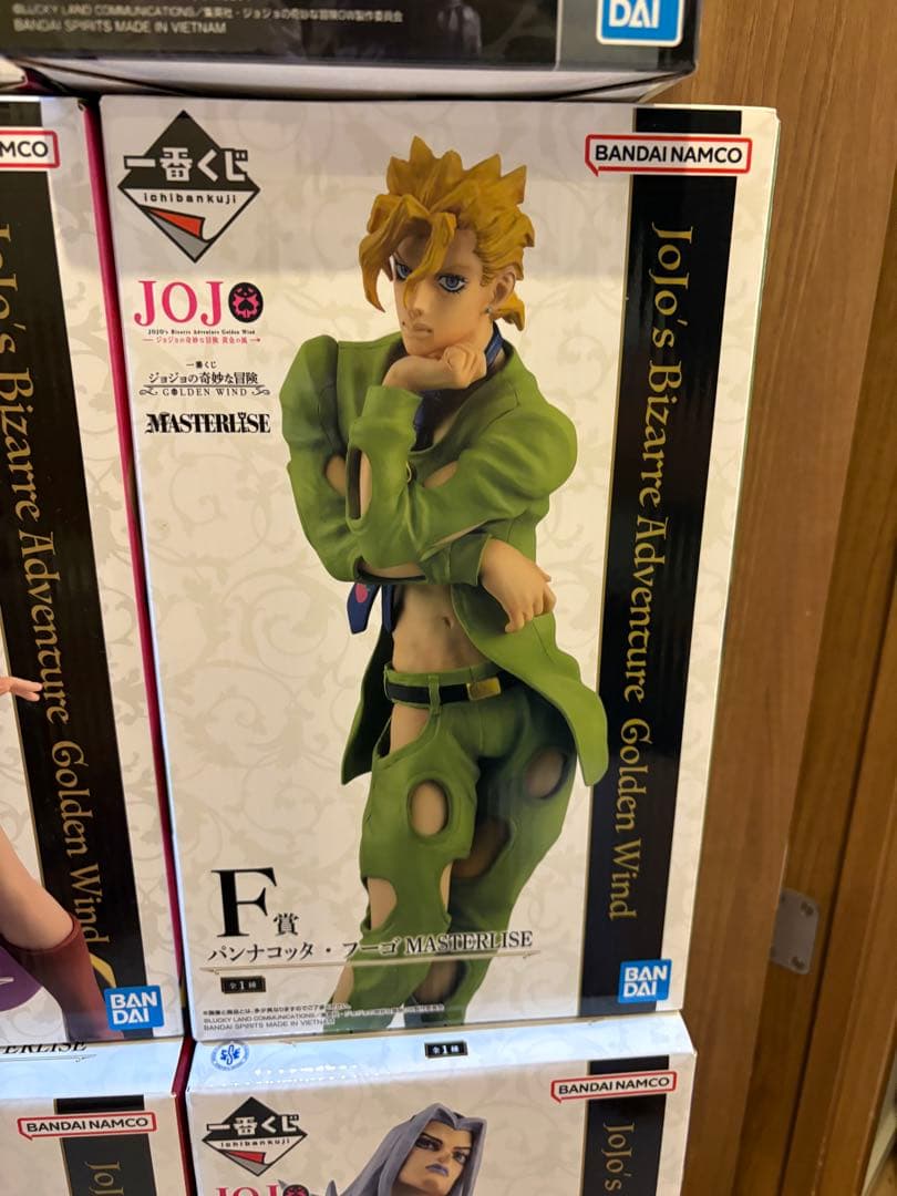 一番くじ ジョジョの奇妙な冒険 GOLDEN WIND A〜F賞セット おまけ