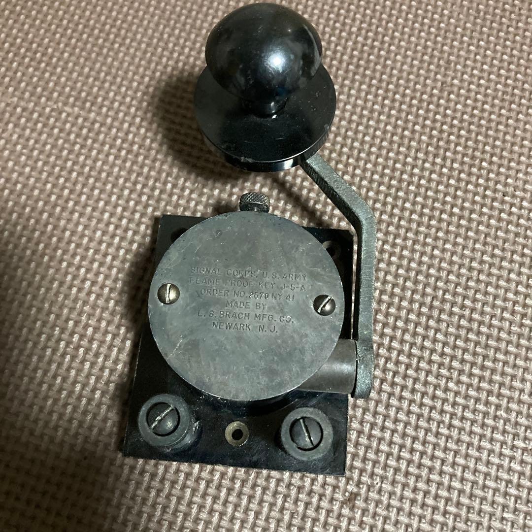 超希少SIGNALCORPS.U.Sモールス電鍵アマチュア無線写真11.12参照