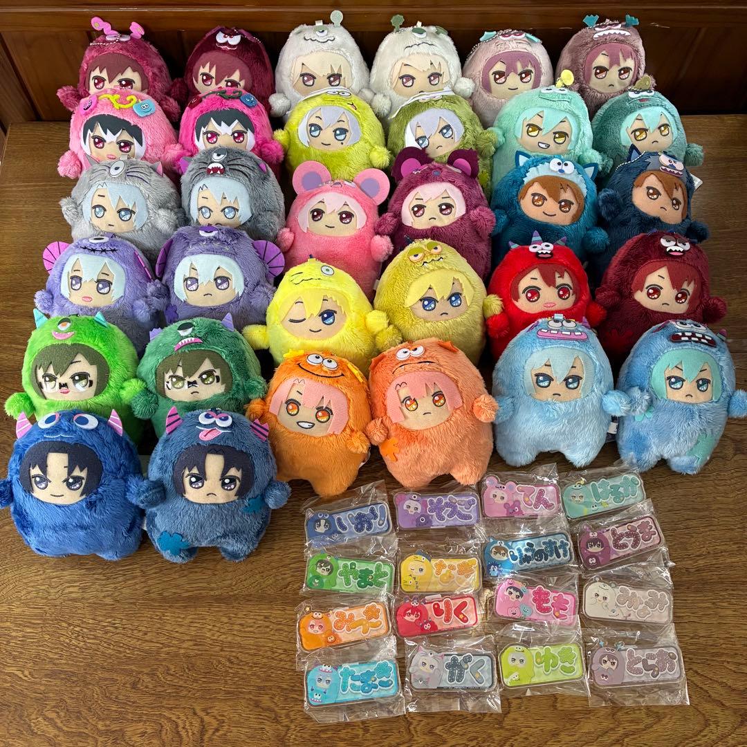 アイナナ モンぬい わるモフ おなまえアクリルバッジ コンプリート セット