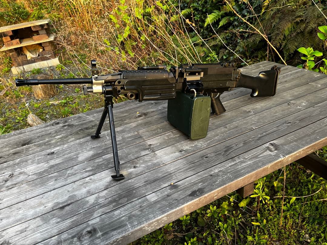 ち*ん様 TOP M249 固定ストック　電動ガン