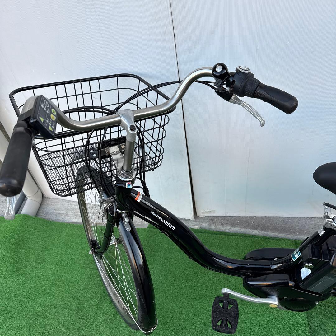 YAMAHAヤマハ電動アシスト自転車26インチ 12.3Ah ブラック
