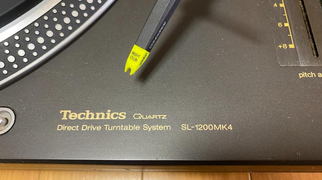 Technics SL-1200MK4　ターンテーブル　美品　完動品　78回転