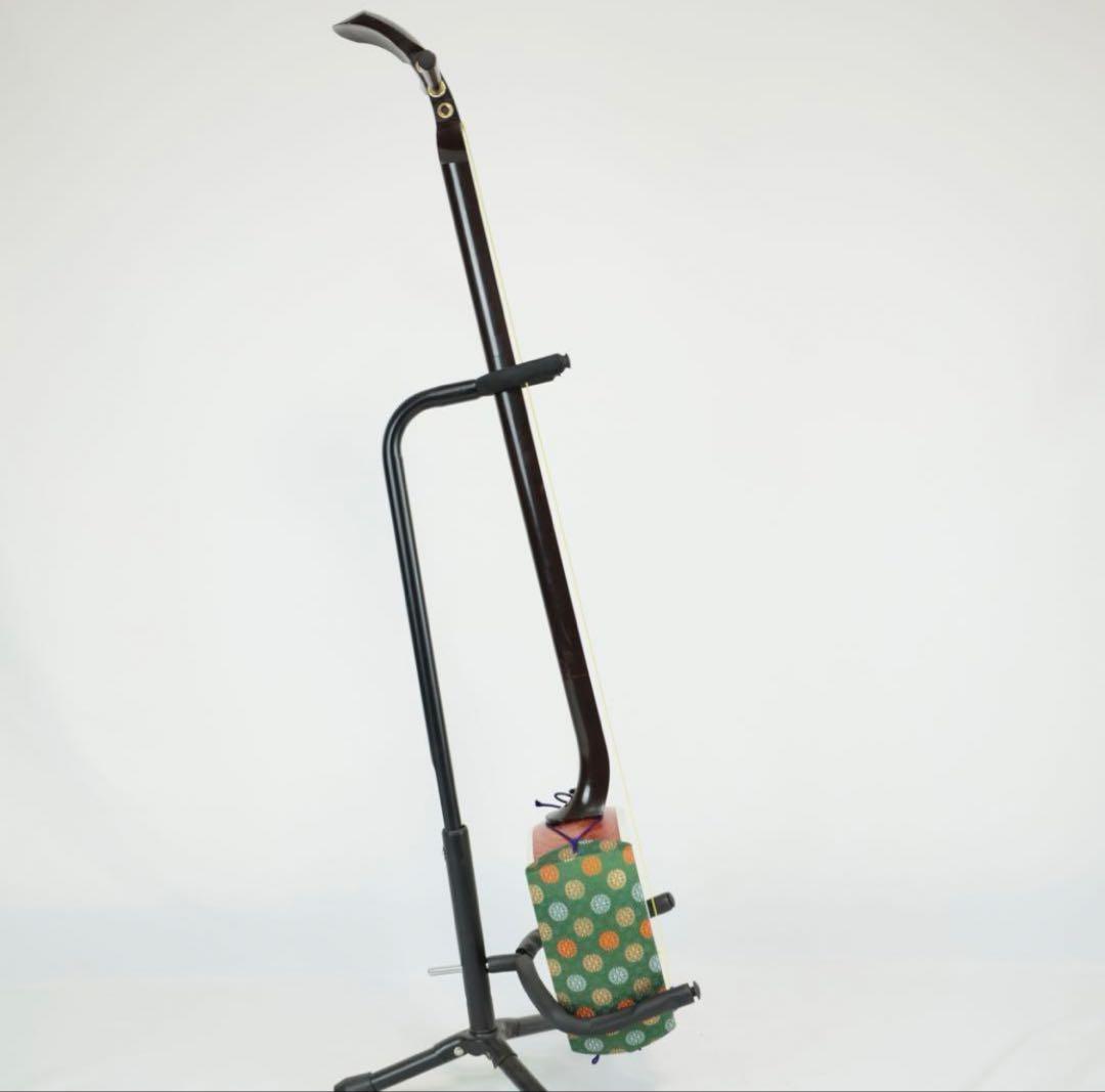 三味線本体 木製 バチ付き　セール