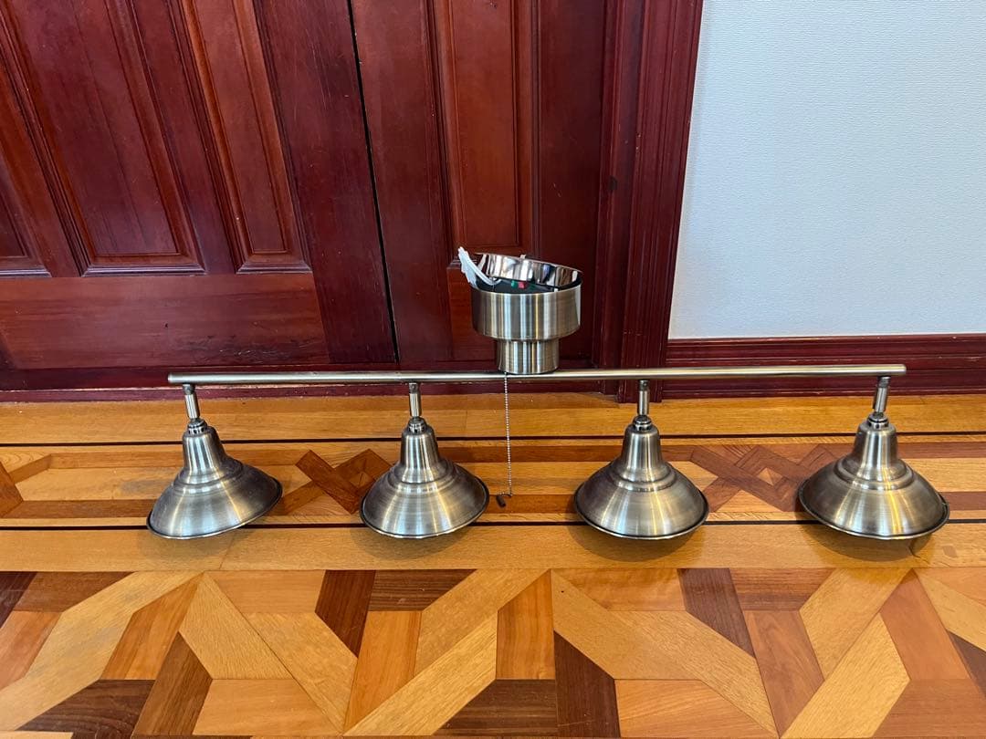 アンティーク調 4灯 シーリングライト｜スポットライト｜ミッドセンチュリー