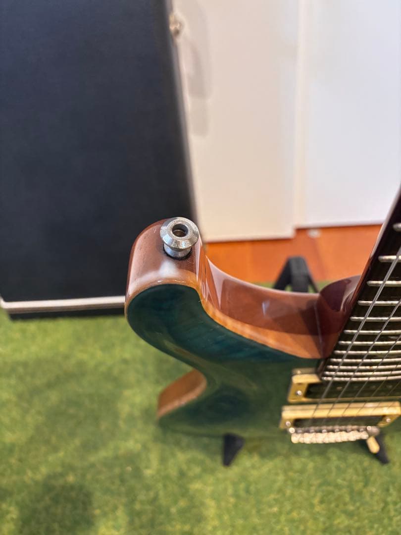 ギター PRS Custom 24 10 Top Blue Matteo 2007