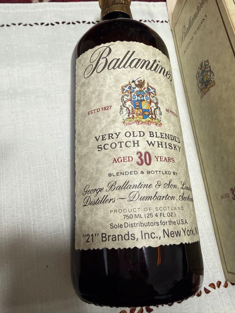 ウイスキー Ballantine's 30 Years