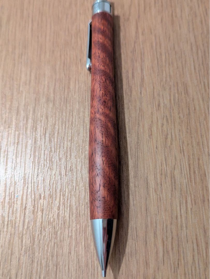 工房楔　花梨 ちぢみ杢・トラ杢 シャープペン KATO#201