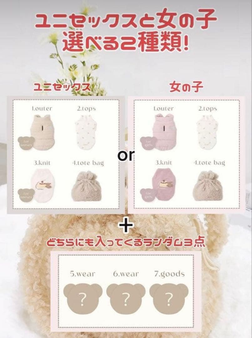 happybag 2026 Mサイズ7点セット　unisex