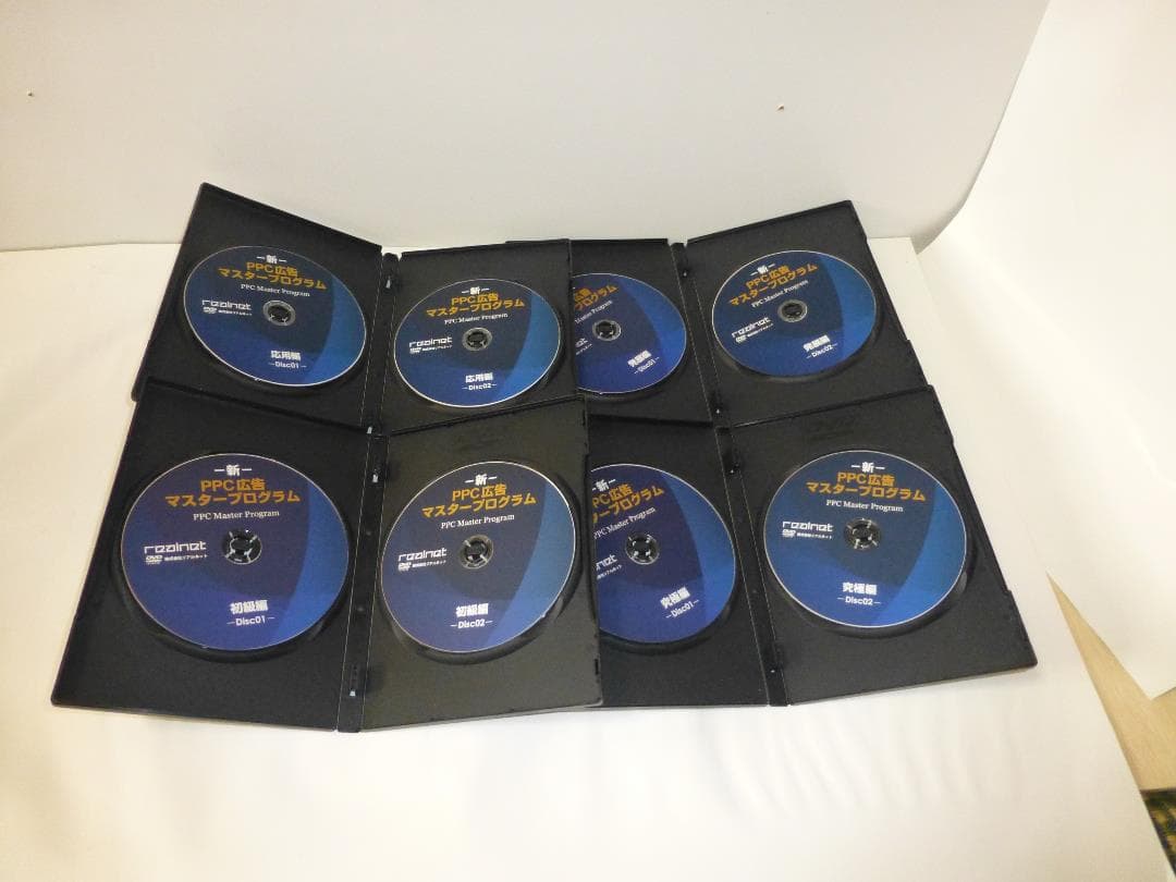 PPC広告教材　マスタープログラムＤＶＤ１０枚セット送料込み！