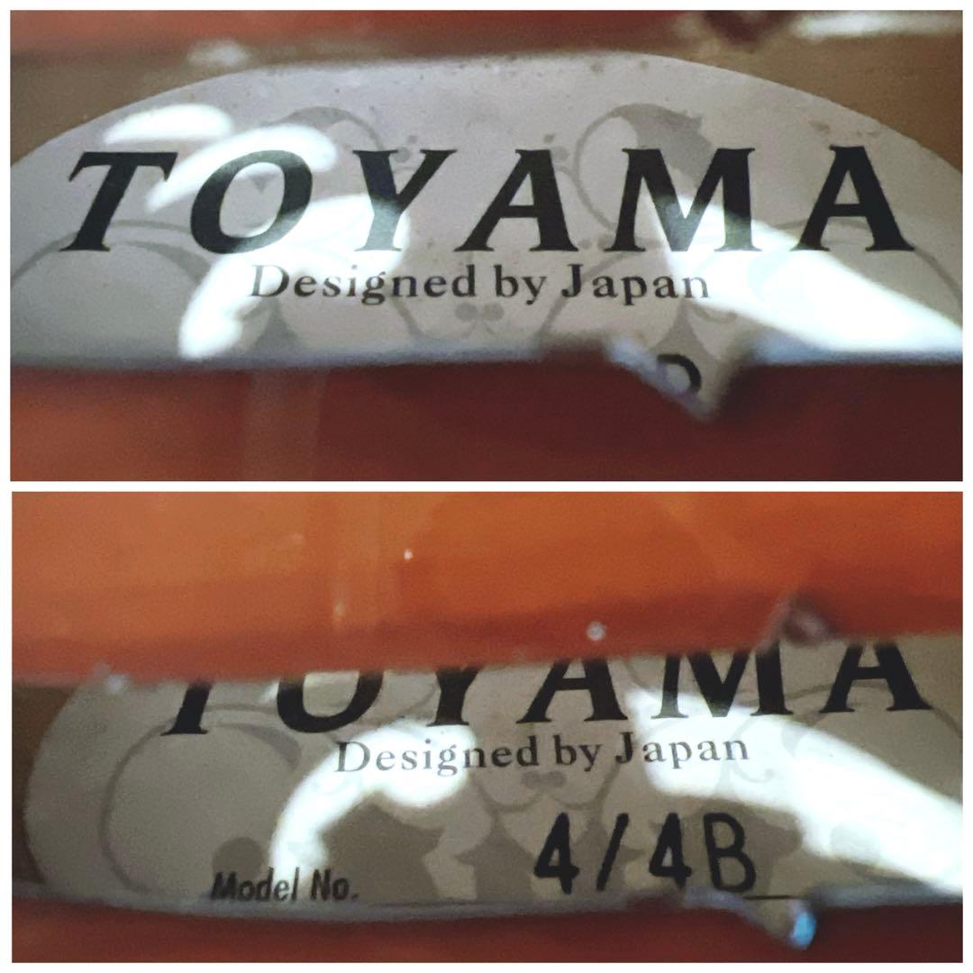 【極美品】TOYAMA 4/4B バイオリン　虎杢