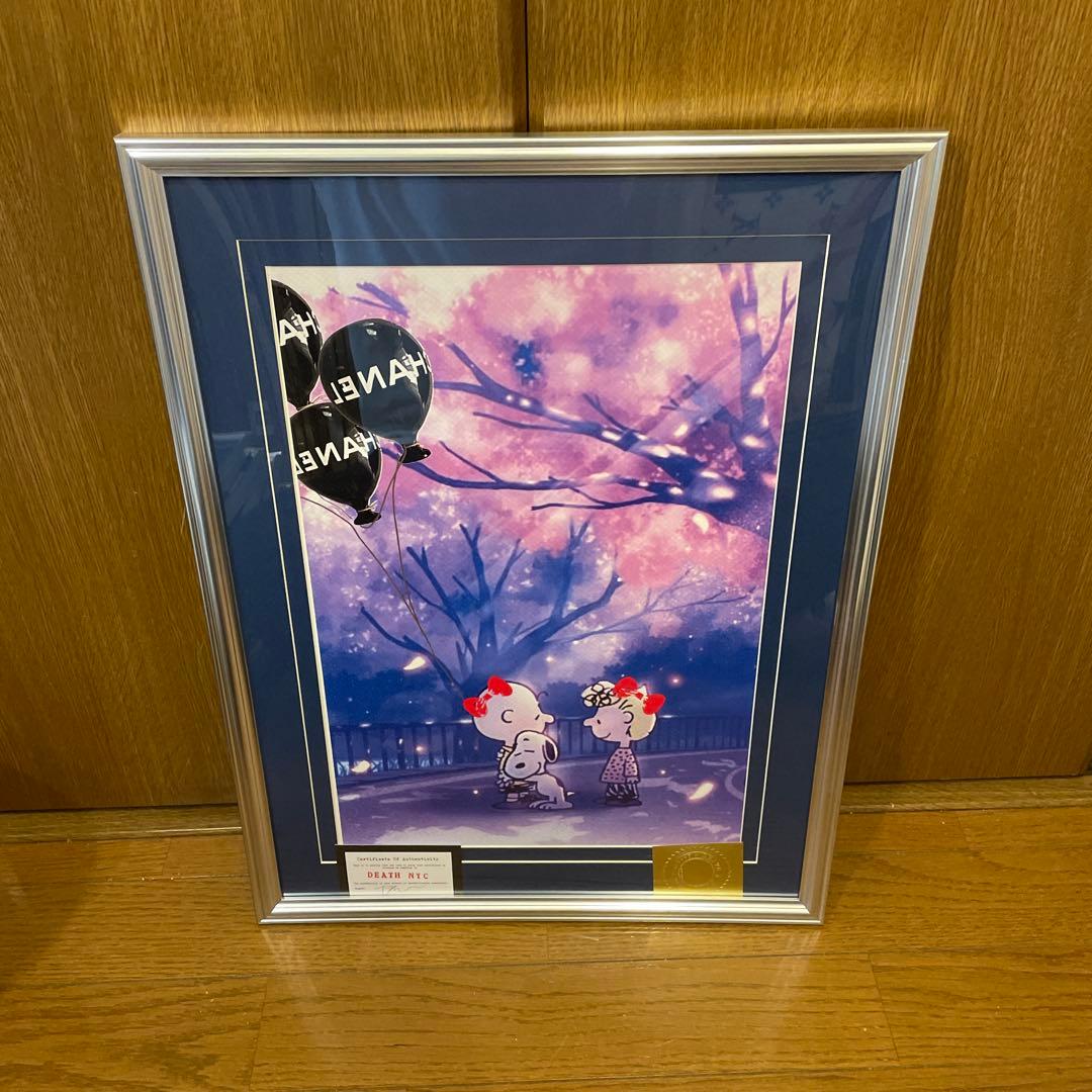 額込 世界限定100枚DEATH NYC アートポスター 現代アート 33